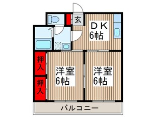 サンライズ池田の物件間取画像